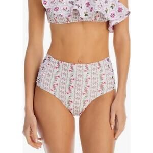 Capittana Isabella Peruvian Flower Bikini Bottom L NWT